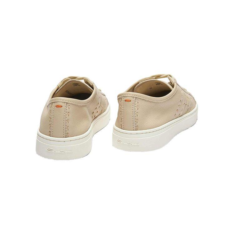 SANTONI Double Buckle bež ženske patike 