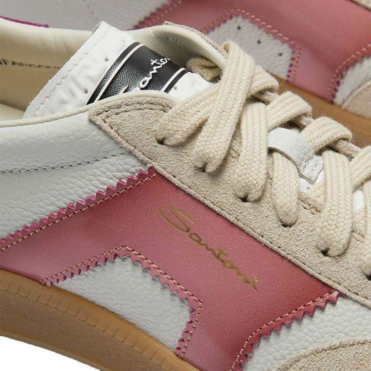SANTONI Double Buckle Oly bijelo-roze ženske patike 