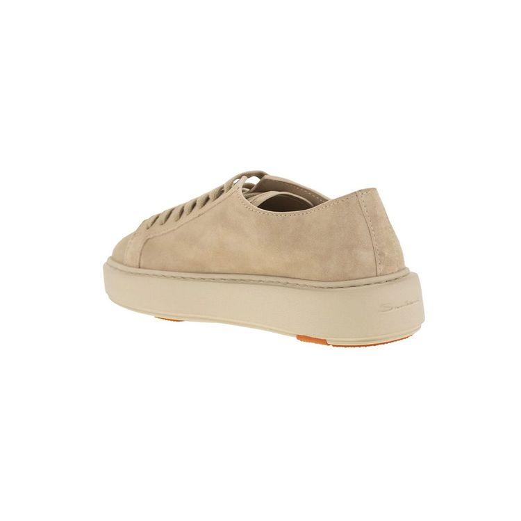 SANTONI svijetlo bež ženske patike od antilopa