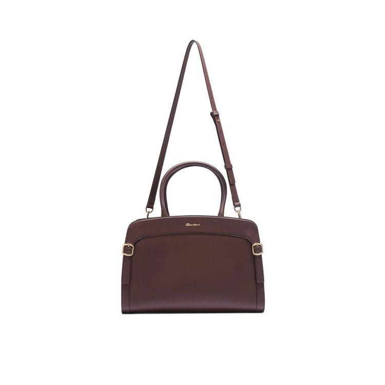 SANTONI braon mala ženska tašna