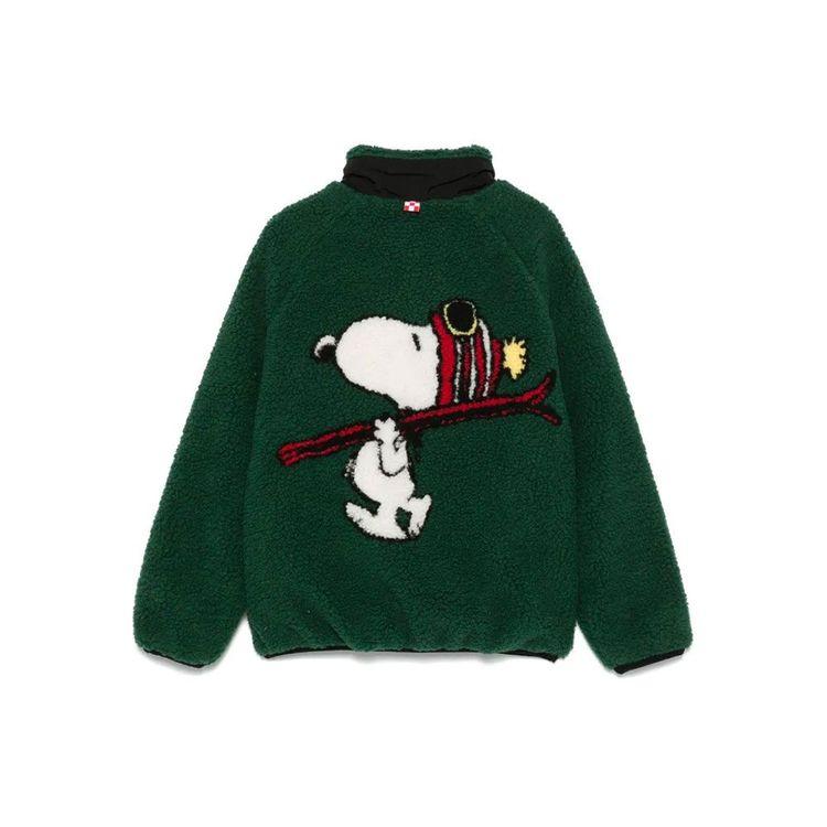 MC2 SAINT BARTH Snoopy teddy zelena dječija jakna