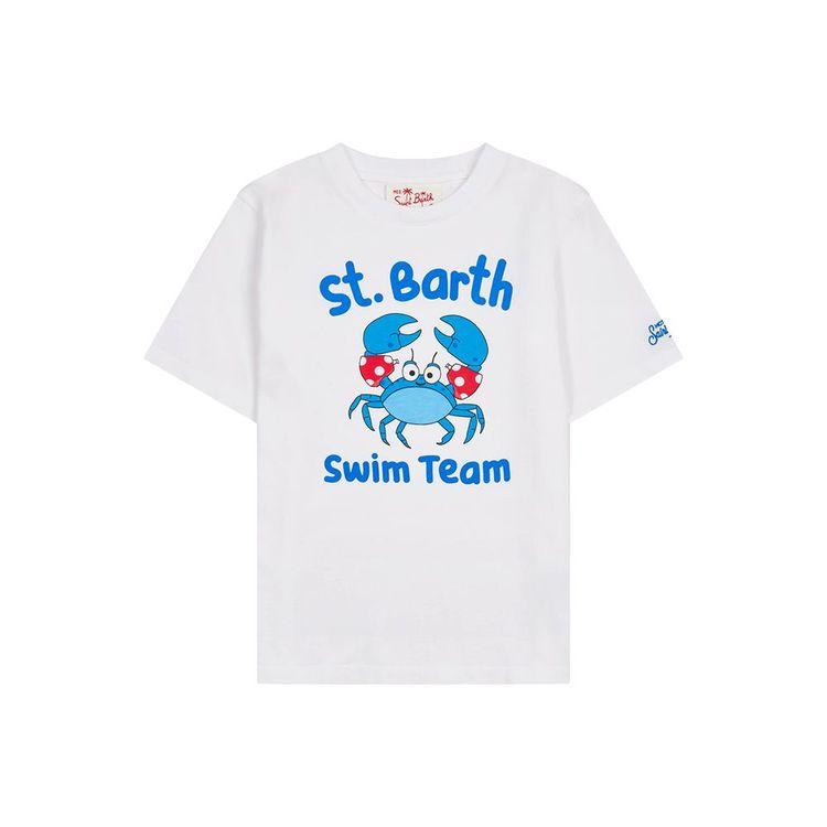MC2 SAINT BARTH Swim Team bijela dječija majica