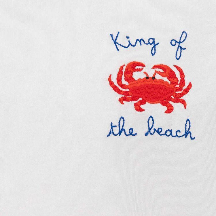 MC2 SAINT BARTH King of the Beach bijela dječija majica