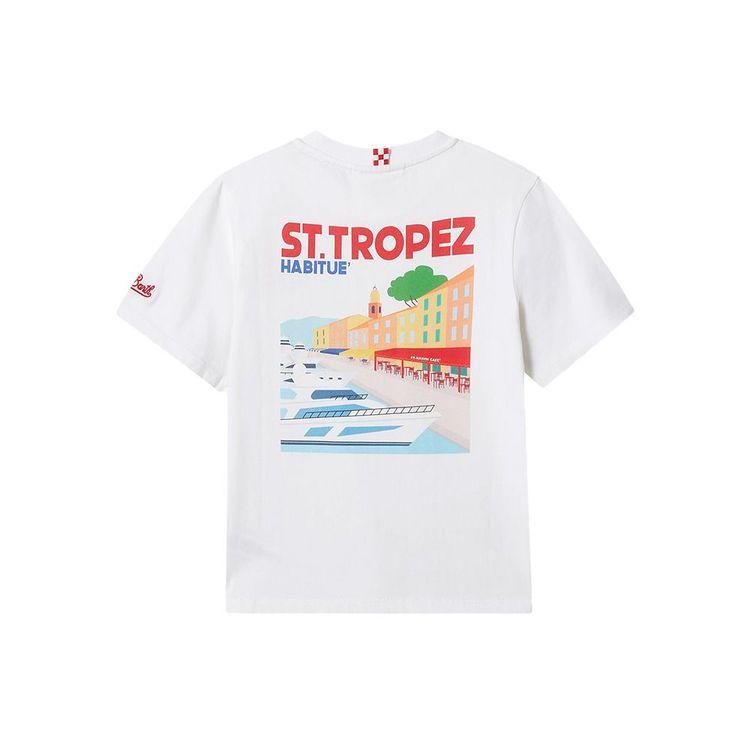 MC2 SAINT BARTH St. Tropez bijela dječija majica