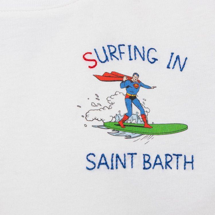 MC2 SAINT BARTH Marvel Special Edition bijela dječija majica
