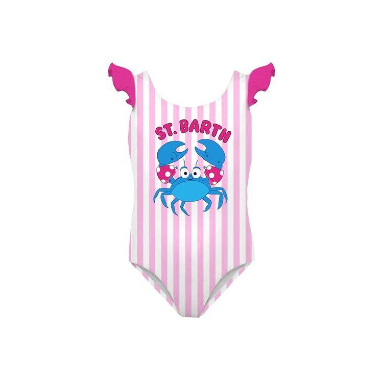 MC2 SAINT BARTH rozi jednodjelni dječiji kupaći
