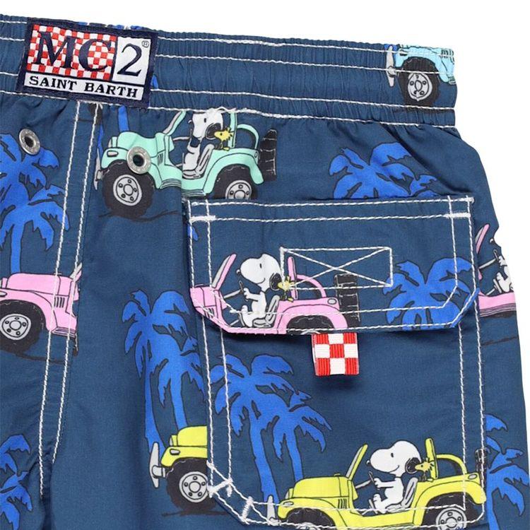 MC2 SAINT BARTH Snoopy teget dječiji šorts