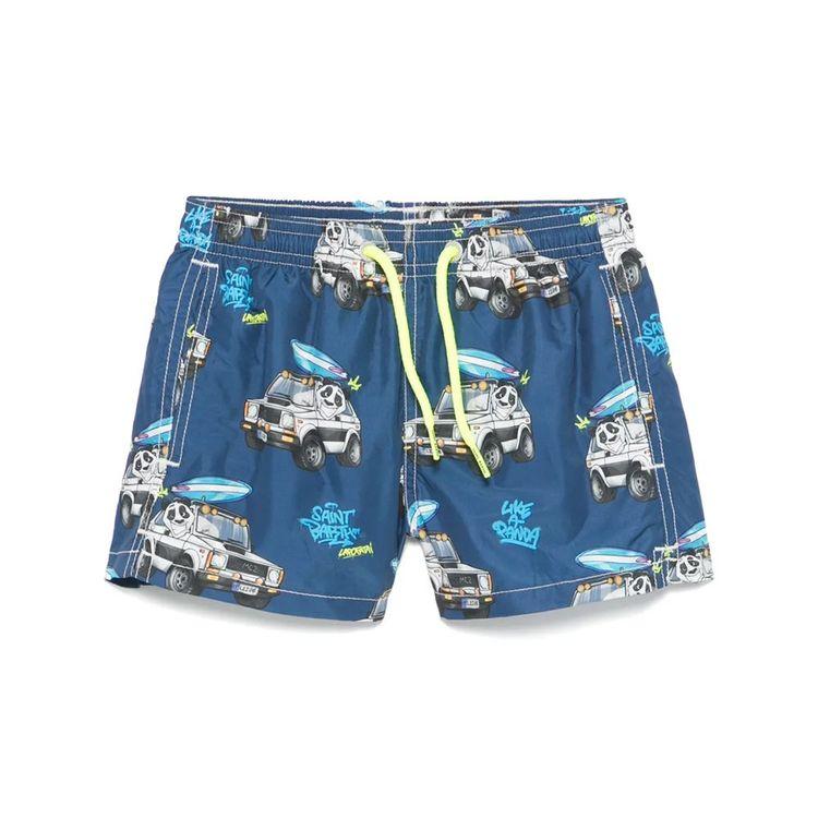 MC2 SAINT BARTH Panda teget dječiji šorts