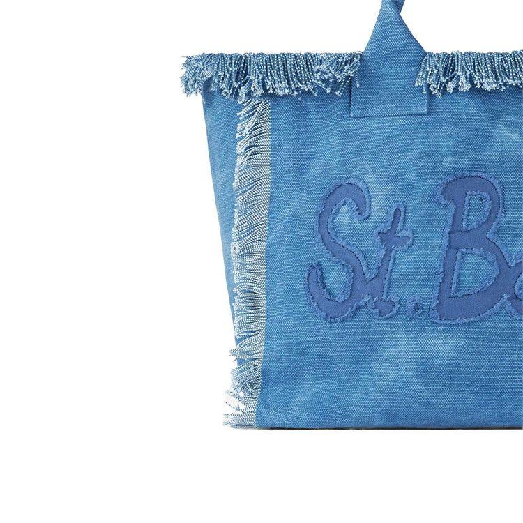 MC2 SAINT BARTH Vanity denim plava ženska torba