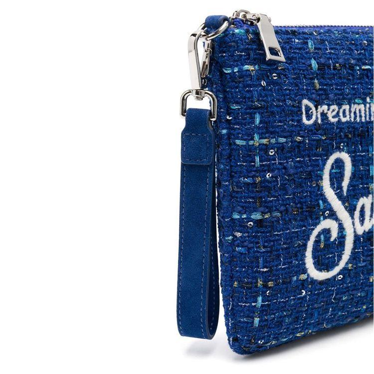 MC2 SAINT BARTH Parisienne Tweed plava ženska torba