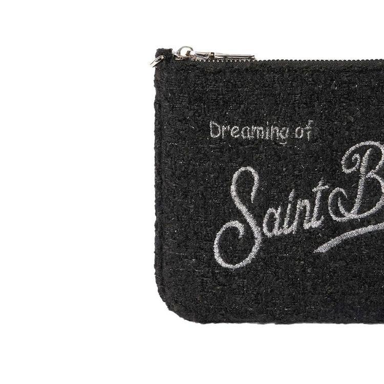 MC2 SAINT BARTH Parisienne Tweed Mini crna ženska torba