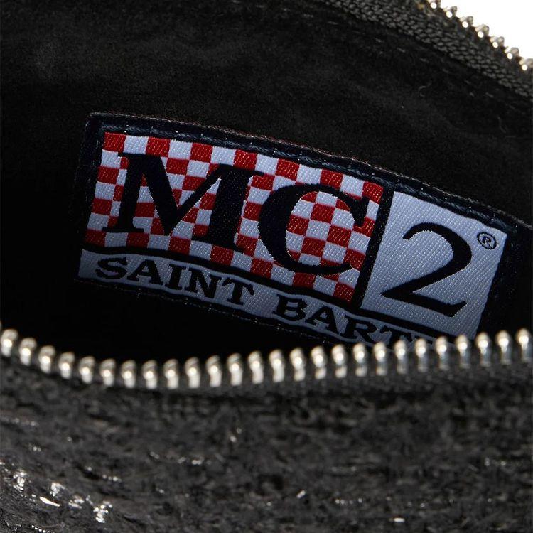 MC2 SAINT BARTH Parisienne Tweed Mini crna ženska torba