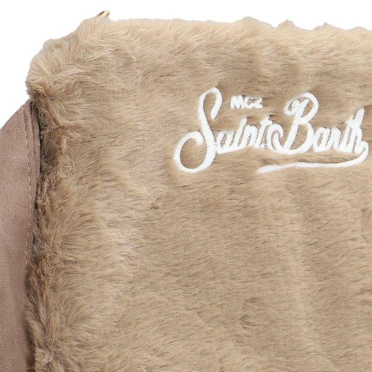 MC2 SAINT BARTH Pareasy Fur svijetlo braon ženski neseser 