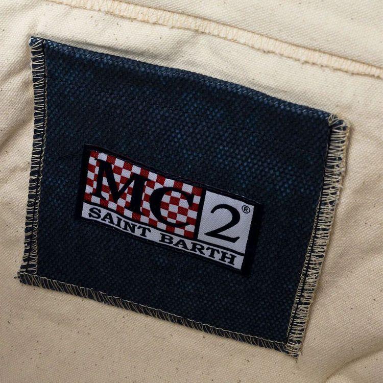 MC2 SAINT BARTH Vanity tamni denim ženska torba