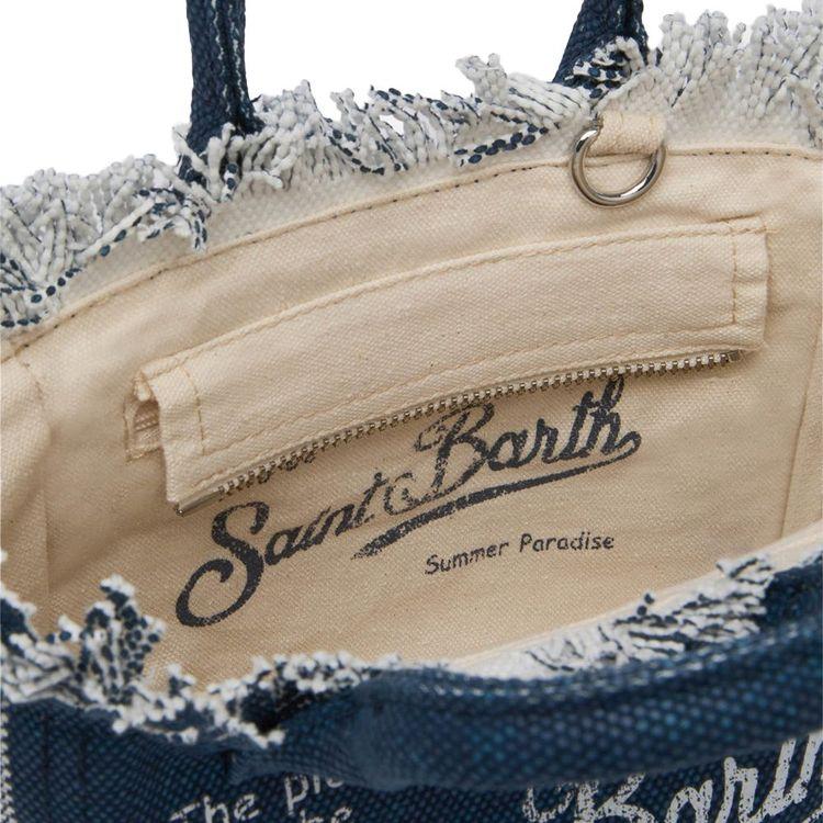 MC2 SAINT BARTH Vanity Mini tamni denim ženska torba