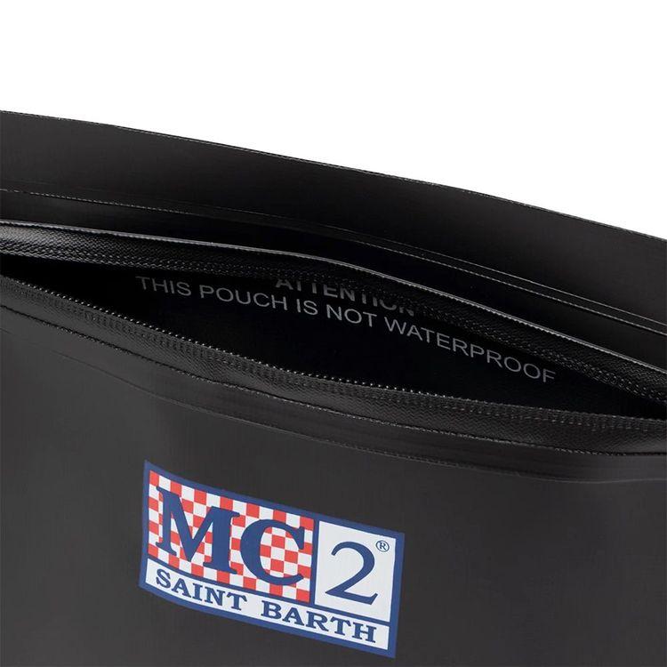 MC2 SAINT BARTH Aline Aqua crni gumeni neseser