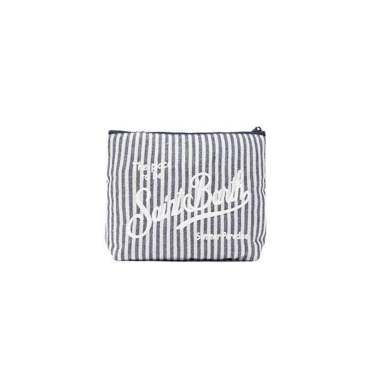 MC2 SAINT BARTH Aline Soft denim-bijeli neseser