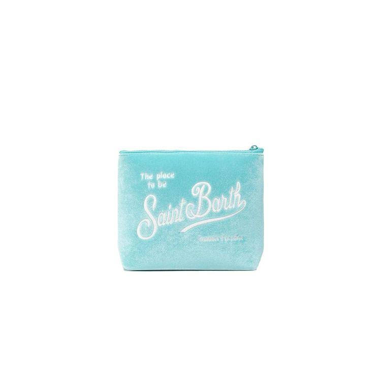 MC2 SAINT BARTH Aline mint plišani neseser