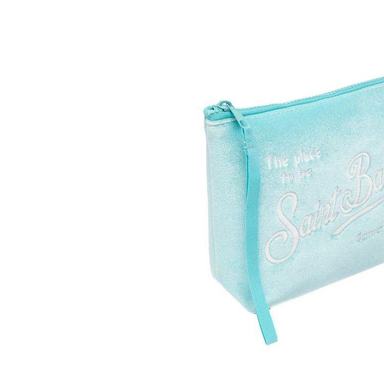 MC2 SAINT BARTH Aline mint plišani neseser
