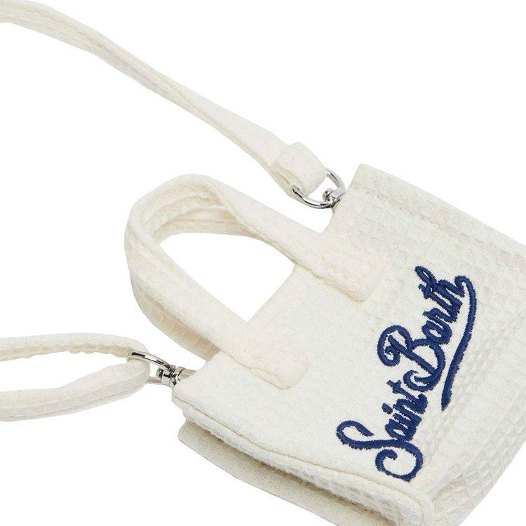 MC2 SAINT BARTH Waffle Key Bag mliječno bijela ženska tašna