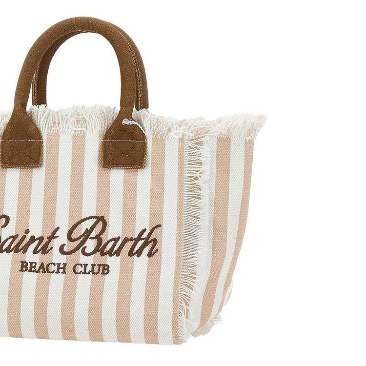 MC2 SAINT BARTH Colette Beach Club braon-bijela ženska torba