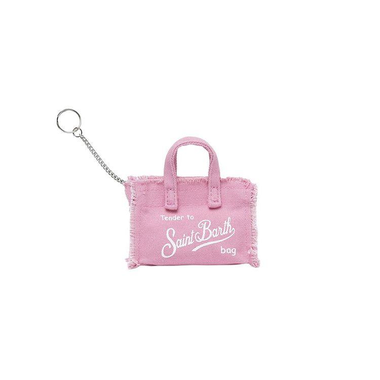 MC2 SAINT BARTH Key Bag roza lanena ženska torbica
