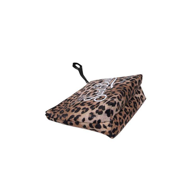 MC2 SAINT BARTH Aline Leopard bež neseser
