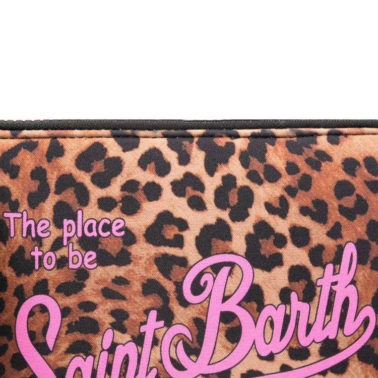 MC2 SAINT BARTH Aline neseser sa leopard printom