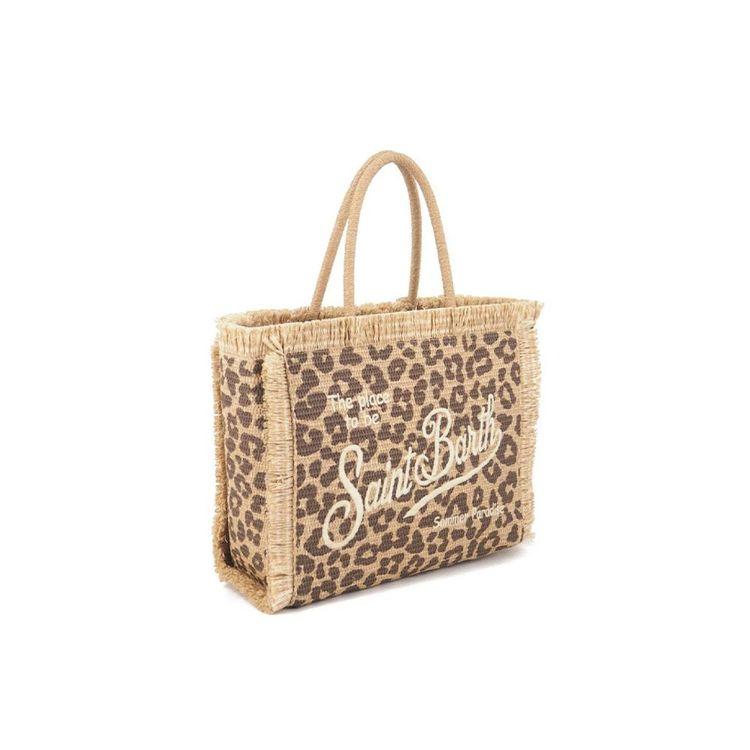 MC2 SAINT BARTH Vanity Leopard bež ženska torba