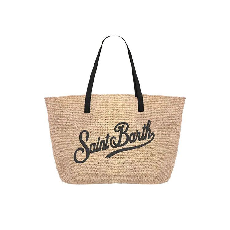 MC2 SAINT BARTH Raffia City bež ženska torba