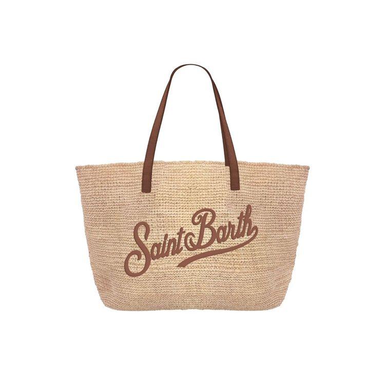 MC2 SAINT BARTH Raffia City bež ženska torba