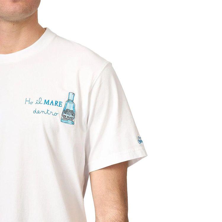 MC2 SAINT BARTH Mare Dentro bijela muška majica