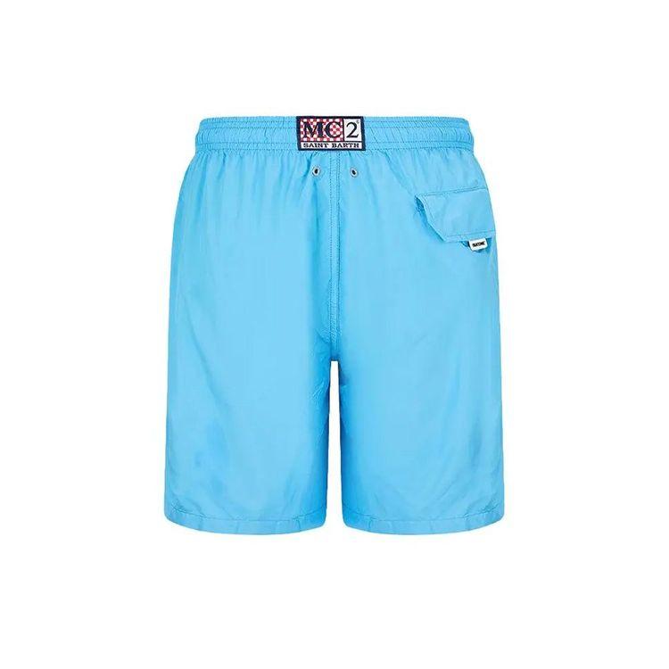 MC2 SAINT BARTH Pantone svijetlo plavi muški šorts