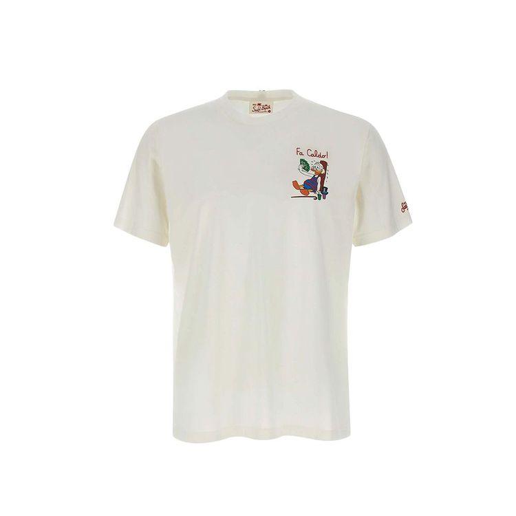MC2 SAINT BARTH Donald Duck bijela muška majica
