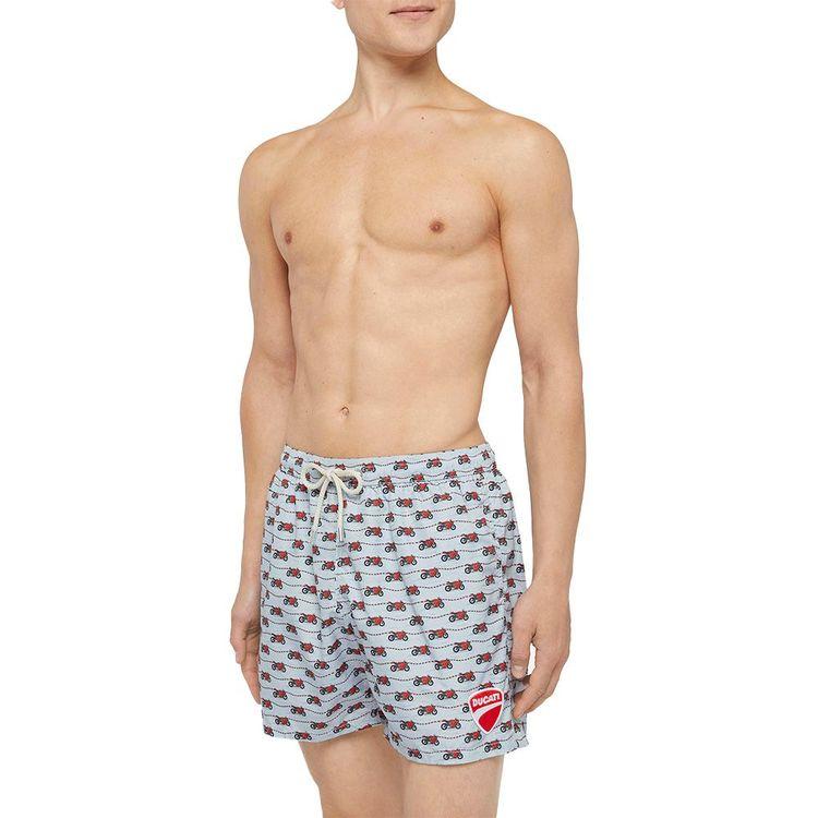 MC2 SAINT BARTH Lighting Micro Ducati sivi muški šorts