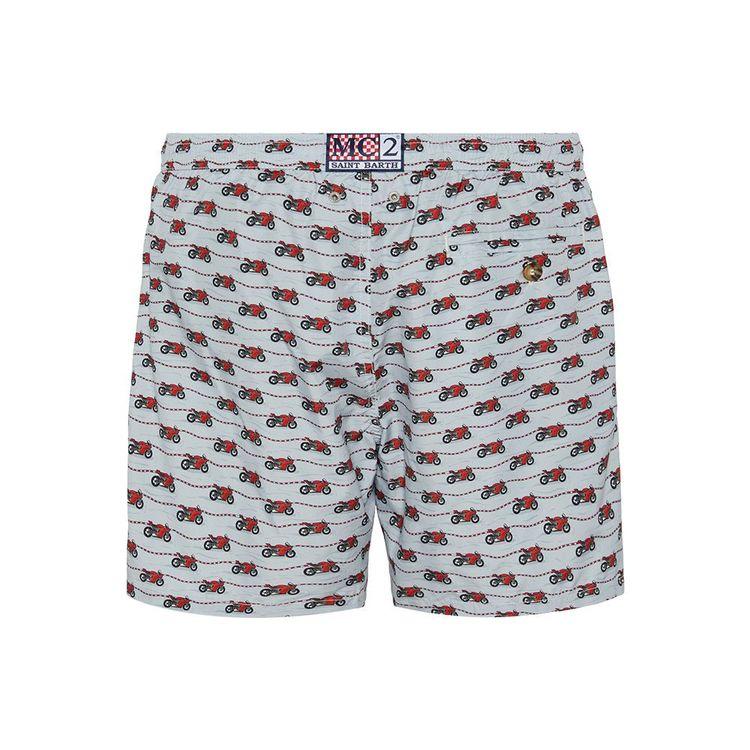 MC2 SAINT BARTH Lighting Micro Ducati sivi muški šorts