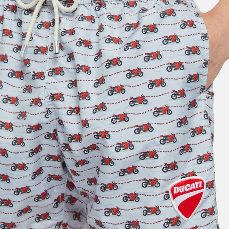 MC2 SAINT BARTH Lighting Micro Ducati sivi muški šorts