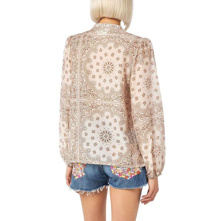 MC2 SAINT BARTH bež bluza sa bandana printom
