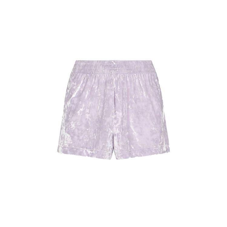 MC2 SAINT BARTH lila ženski plišani šorts