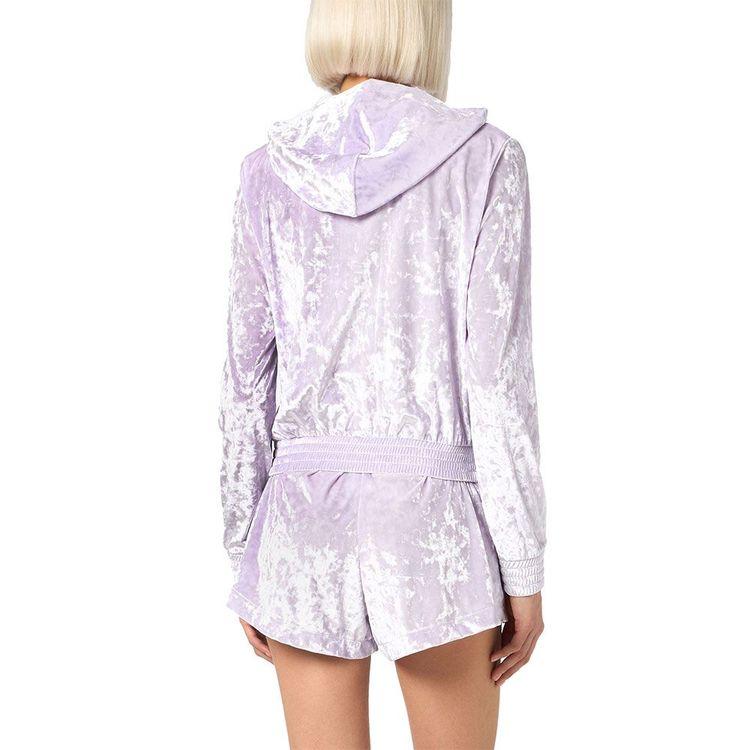 MC2 SAINT BARTH lila ženski plišani duks