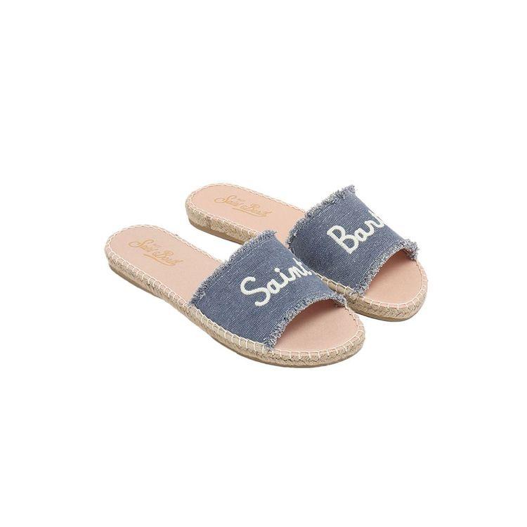 MC2 SAINT BARTH denim ženske papuče