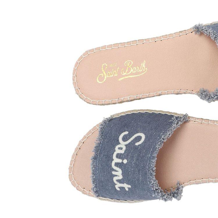 MC2 SAINT BARTH denim ženske papuče