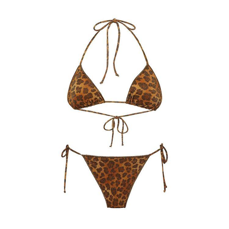 MC2 SAINT BARTH braon leopard bikini