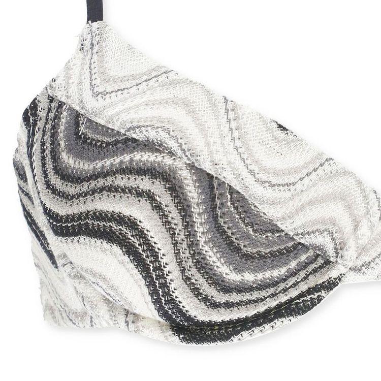 MC2 SAINT BARTH Sea Wave sivi bikini