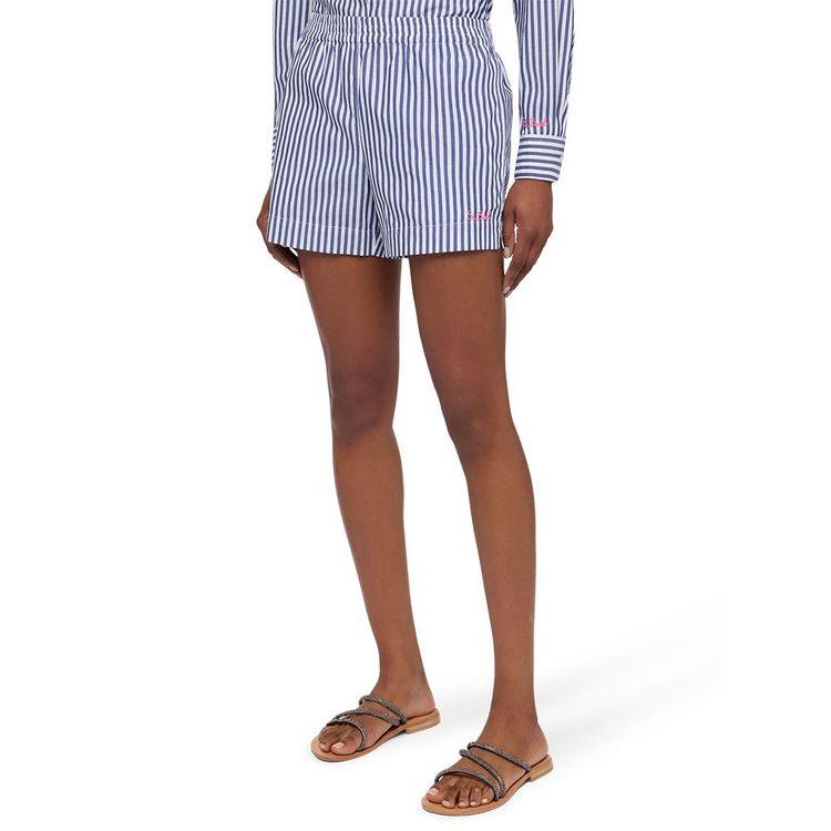 MC2 SAINT BARTH teget prugasti ženski šorts