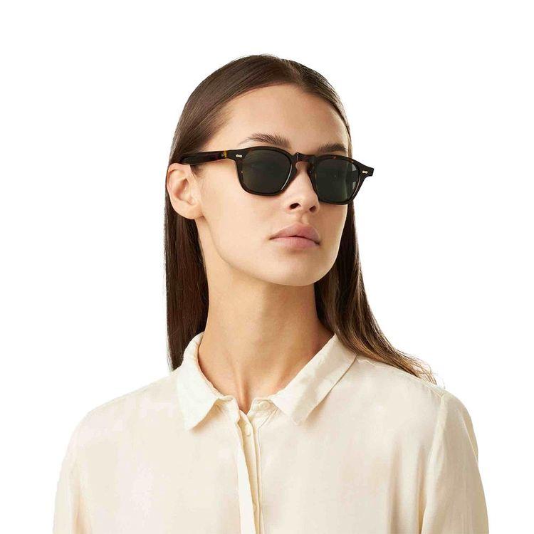 TBD Cord tamno braon havana naočare sa zelenim staklom