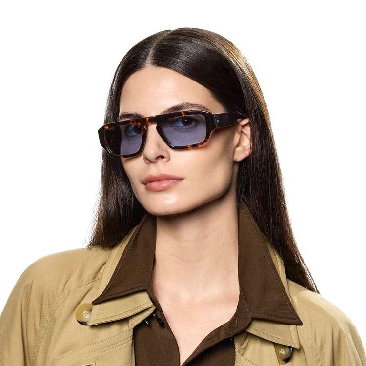 TBD Mist naočare Dark Havana - plavo staklo