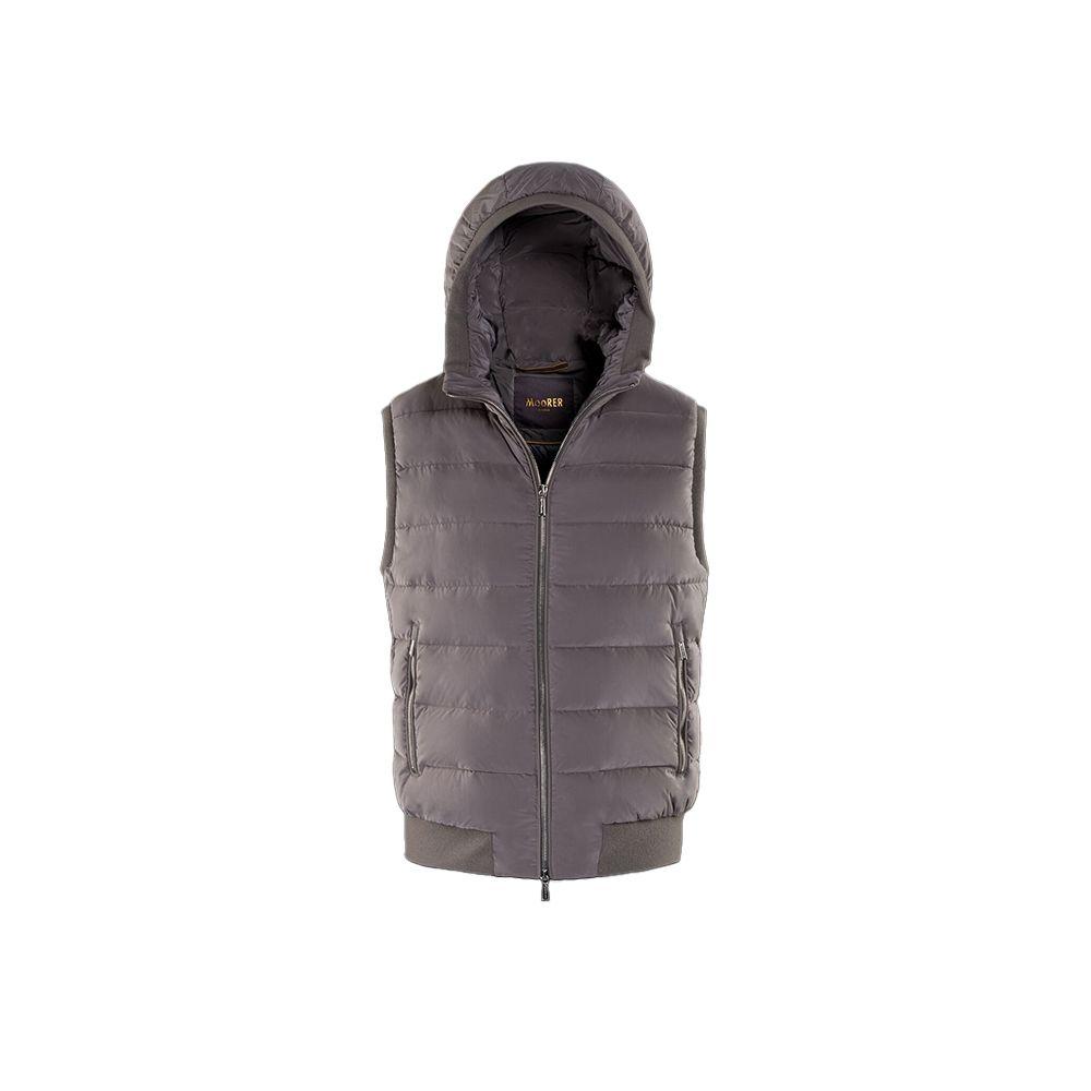 MOORER VERMEER svijetlo sivi muški prsluk