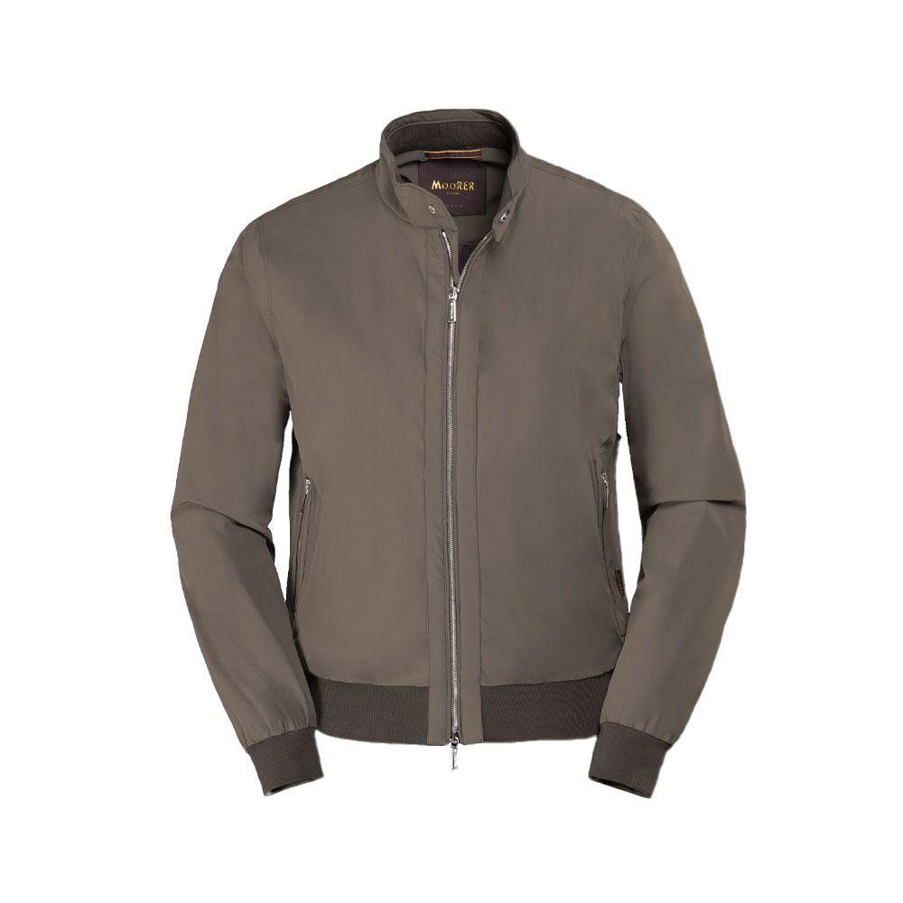MOORER Alberti-kn svijetlo braon muška bomber jakna