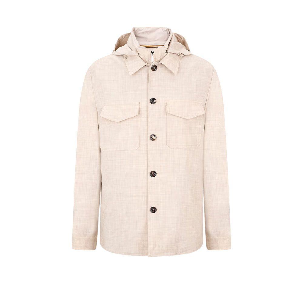 MOORER Maffei-BT bež muška jakna